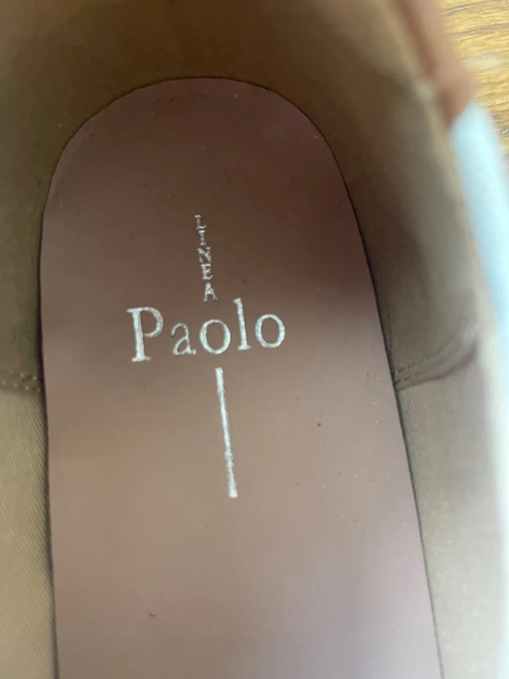 Paolo White Canvas Espadrille Sneakers with Tan Heel - Picture 2 of 3